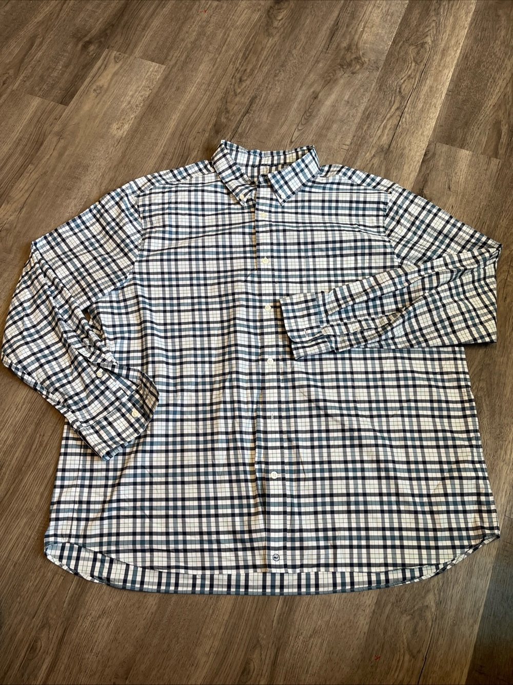 Men's long sleeve button up shirt XXL